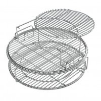 120762 Решетка на 5 уровней для гриля Big Green Egg L, стальная