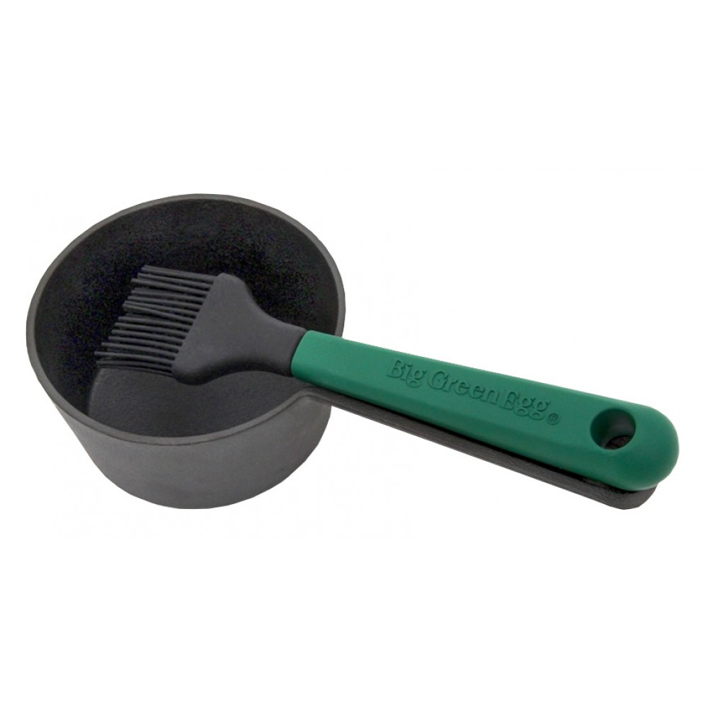 127822 Чугунный вок и щетка для смазывания Big Green Egg 