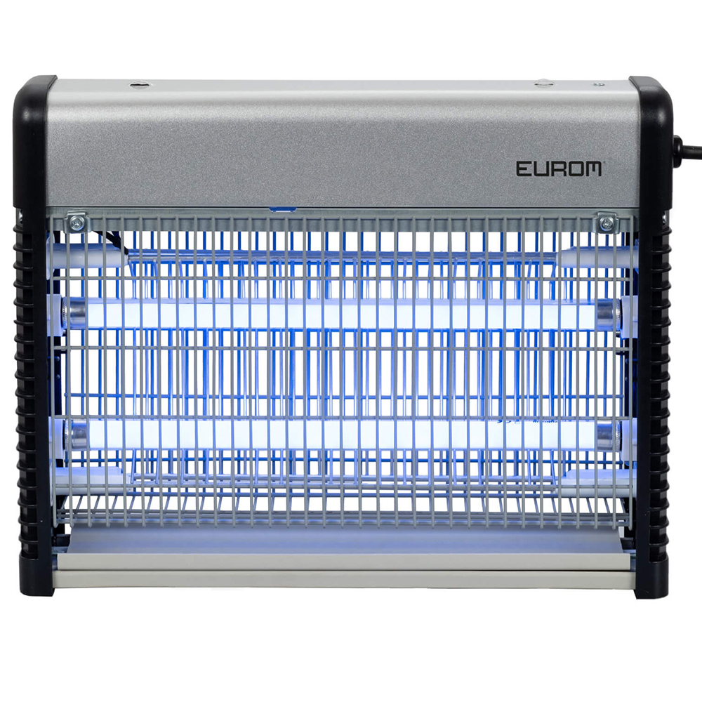 211375 Електрична пастка для комах Eurom Fly Away Metal 16 LED