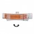 334128 Обогреватель Eurom навесной Golden 2000 Amber Smart Rotary фото_4