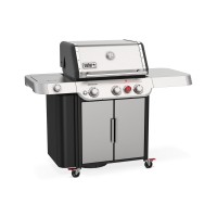 Газовий гриль Weber Genesis S-335, нержавіюча сталь