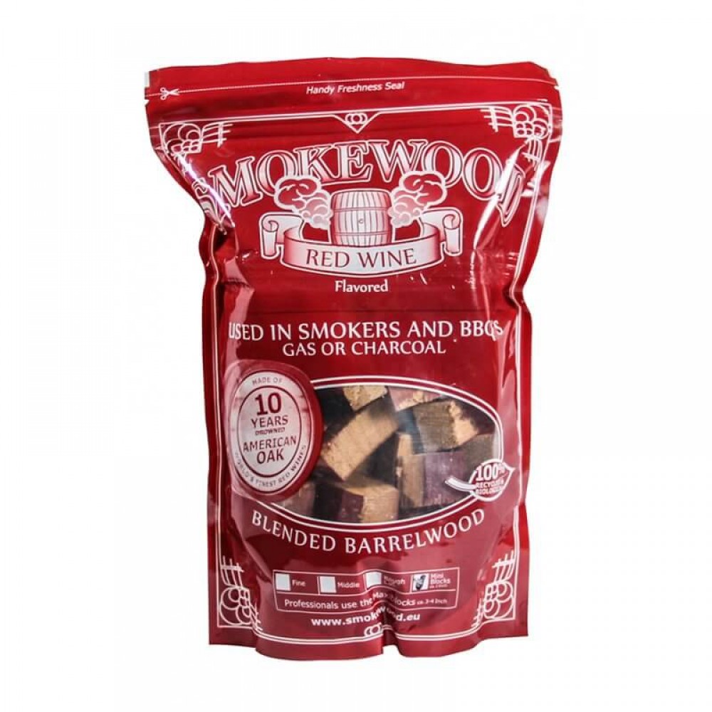7675 Древесина для копчения Smokewood "Красное вино", 0,95 кг
