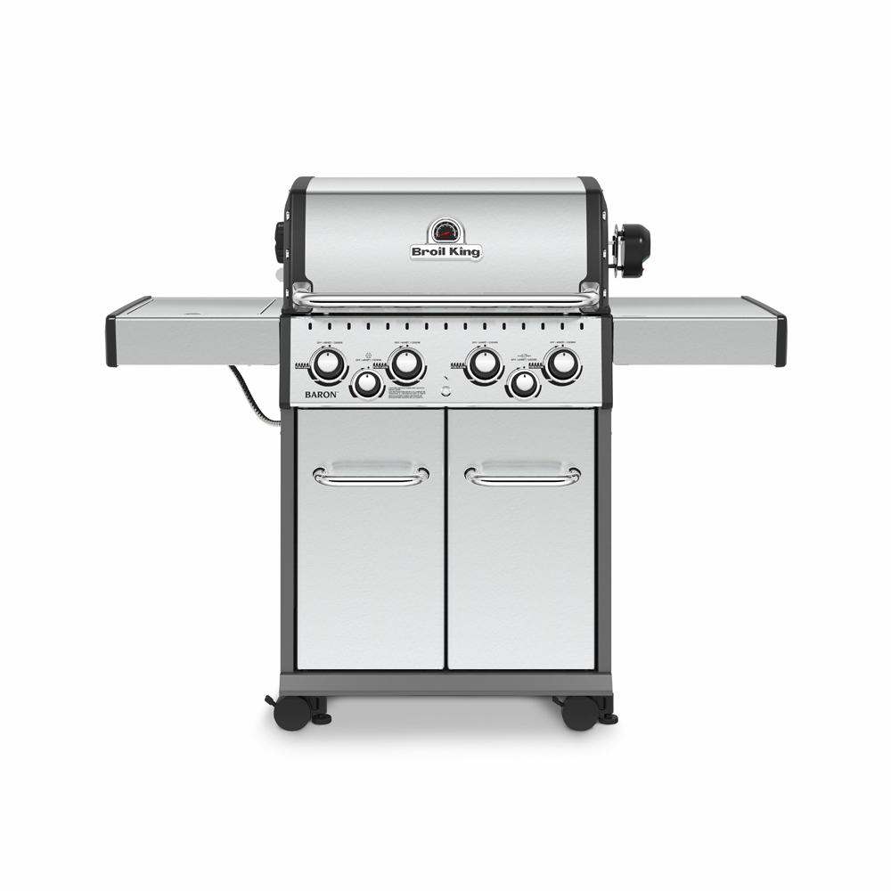 922583 Гриль Broil King Baron™ 490 газовый серебряный (922583)