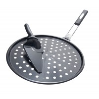 98140 Противень для пиццы антипригарный с ножом Grill Pro, 30 см