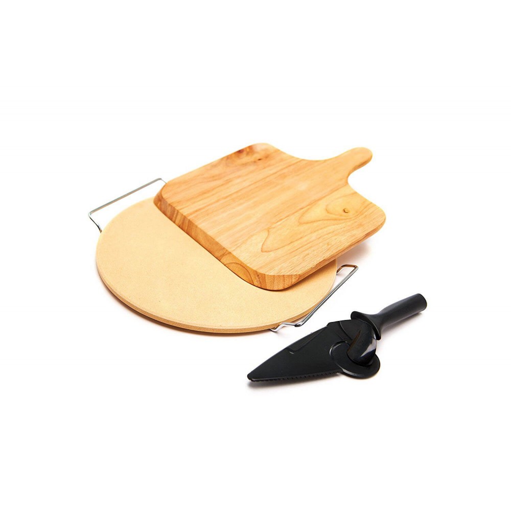 98155 Камень для выпечки с лопаткой и ножом Grill Pro, 33 см