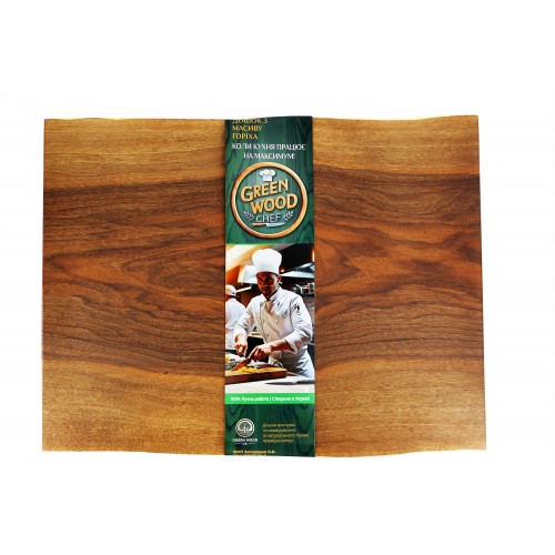 Разделочная доска Green Wood “Chef” 35×50×4 см (грецкий орех)